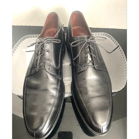 Allen Edmonds Montgomery Black Leather Oxford Dress Shoes Men  Size 13D Men's - Picture 1 of 12